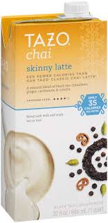 starbucks tazo skinny chai latte