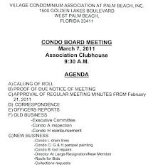 Homeowners Association Meeting Minutes Template Board Sample