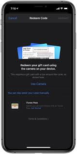 how to redeem apple gift card on your