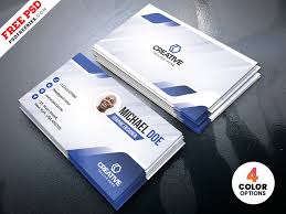 Creative Business Card Designs Free Psd Psdfreebies Com