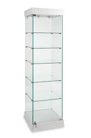 20 Glass Tower Display Case Vs F28