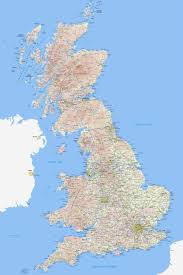 Mapa de la isla gran bretaña: Grande Detallado Hoja De Ruta De Gran Bretana Con Relieve Todos Los Pueblos Ciudades Y Aeropuertos Reino Unido Europa Mapas Del Mundo