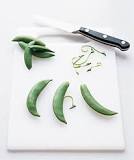 Do you cut ends off sugar snap peas?