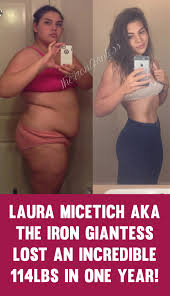 6' Laura Micetich aka The Iron Giantess Lost An Incredible 114lbs In 12  Months! - TrimmedandToned