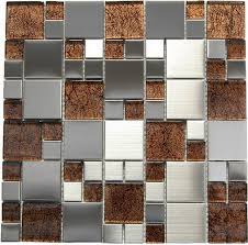 Brown Glass 12x12 Mosaic