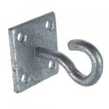 Galvanised Wall Mounting Chain Hook