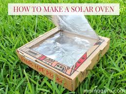 how to make a solar oven mamaguru