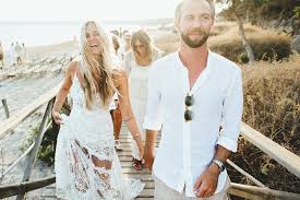 Brautkleid satin schlicht strand hochzeit standesamt kleid gerade … Boho Hochzeitskleid Fur Die Strandhochzeit Typische Merkmale Ideen