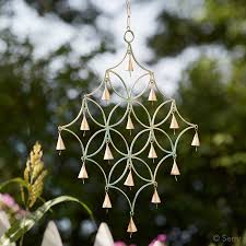 minted garden wind chime fair trade winds