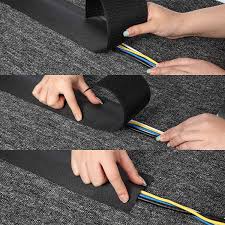 cable floor strip cord cover grip floor