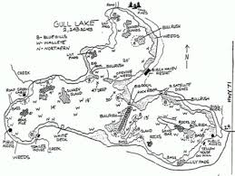 Map Of Gull Lake Map Feccnederland