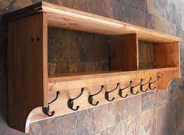coat rack shelf