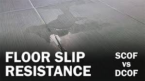 floor slip resistance scof vs dcof