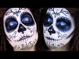 mexican sugar skull makeup día de los