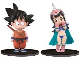 It is an adaptation of the first 194 chapters of the manga of the same name created by akira toriyama, which were published in weekly shōnen jump from 1984 to 1995. Dragon Ball Original Figure Collection Volume 03 Set Of 2 Goku Chichi