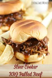 slow cooker pulled bbq beef living