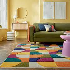 chacha geometric carved rug flair rugs