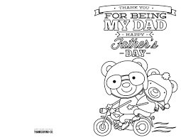 To make 1 card you will need the first page from our printable pdf (for the card frame). 4 Free Printable Father S Day Cards To Color