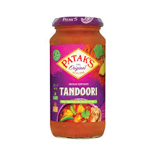 tandoori curry sauce 450g patak s 2352