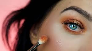 makeup for blue eyes easy step by