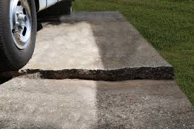 how to easily repair sunken concrete by