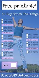30 day squat challenge a fitness