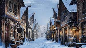 Winter in Harry Potters Winkelgasse HD ...