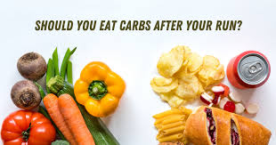 should you eat carbs after your run