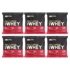 gold standard whey protein powder 6 x