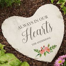 Memorial Garden Personalized Heart