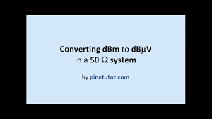 Dbm Conversions Youtube