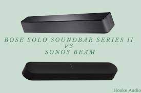 bose solo soundbar series ii vs sonos