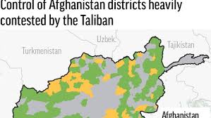 Skanndi kabul map print, afghanistan map art poster, islam, modern wall art, street map artwork 11x14. Mapping The Afghan War While Murky Points To Taliban Gains Abc News