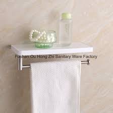 Wall Mouted Abs White Color Bath Shelf