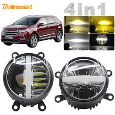 Us 104 65 29 Off 4in1 Car H11 Led Bulb Fog Light Headlight High Beam Low Beam Drl With Harness Wire 5000lm 12v For Ford Edge 2015 2016 2017 In