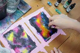 Painting Watercolor Galaxies