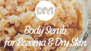 diy body scrub for dry skin eczema