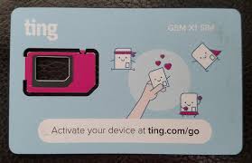 Each package has 2 sim cards: Ting Phone Service A Review Bloggy Thing