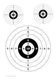 Die zielscheiben passen auch in den landmann kugelfangkasten sowie den. Zielscheibe Vorlage Zum Ausdrucken Muster Vorlage Ch