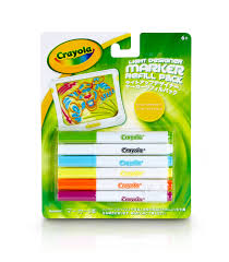 Crayola 6 Count Light Designer Marker Refill Pack Walmart Com