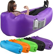 outdoors inflatable air lounger sofa