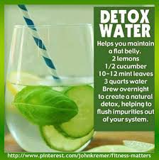 detox water flush out impurities