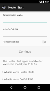 Volvo on call 4.3.14 free. Heaterstart 2 For Android Apk Download