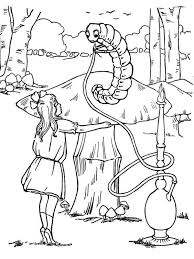Print smoking halloween coloring page (color). Pin On Alice In Wonderland