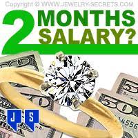 2 months salary for an enement ring