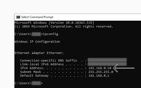 private ip address and default gateway