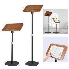 floor book stand for reading metal