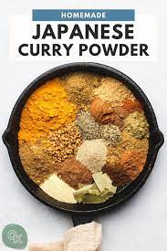 anese curry powder recipe okonomi