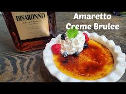 amaretto creme brulee easy crème