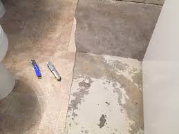 Clean Moldy Musty Smelling Concrete Slab
